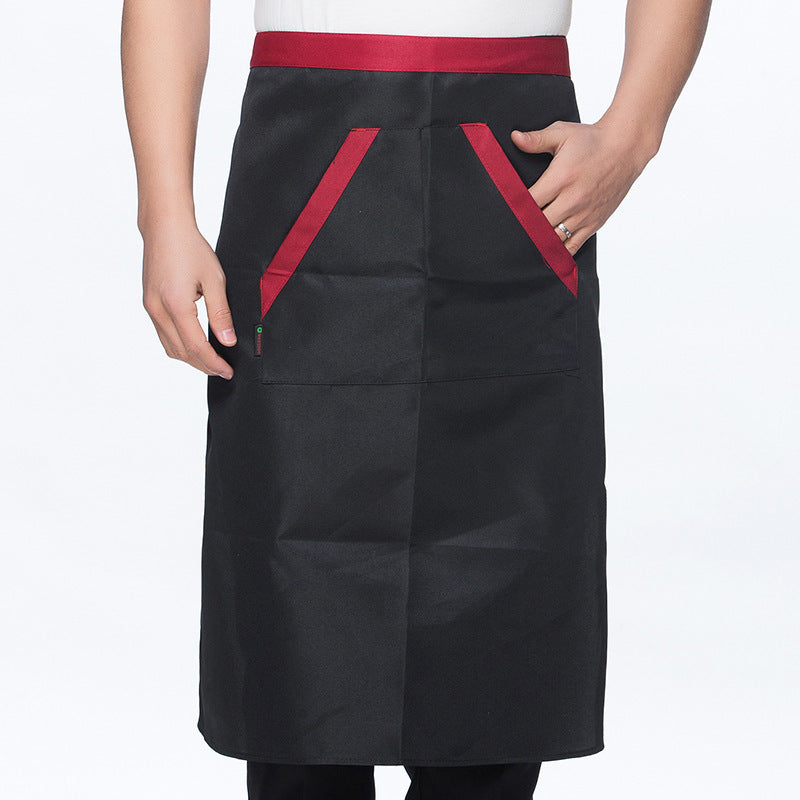Hotel Chef Clothes Short Sleeve Men's Restaurant Cake Shop